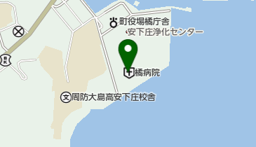 周防大島町立橘医院・医科の地図画像