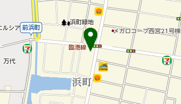 おだ整形外科リウマチクリニックの地図画像