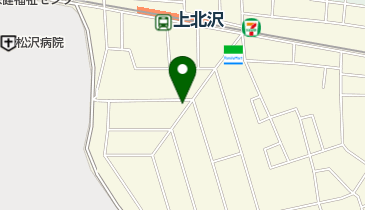 上北沢耳鼻咽喉科の地図画像