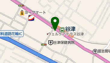 谷津こどもファミリークリニックの地図画像