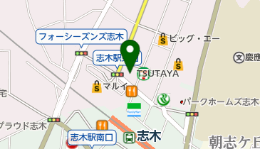 志木駅前うちだ耳鼻科の地図画像