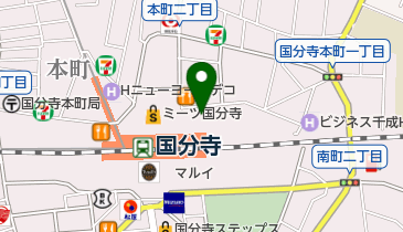 国分寺駅おなかのカメラクリニックの地図画像