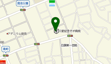 三愛記念そがクリニック・医科の地図画像