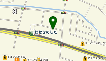 すずむら眼科の地図画像