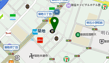 mammaria tsukijiの地図画像