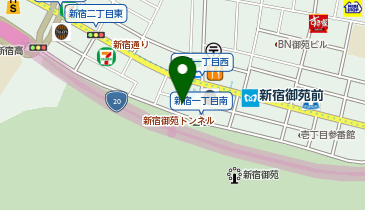 ブレインケアクリニックの地図画像