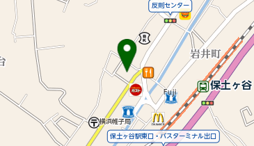 保土ヶ谷あだちクリニックの地図画像