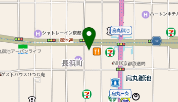 東洞院クリニックの地図画像