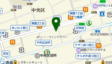 福岡天神ひわきクリニックの地図画像