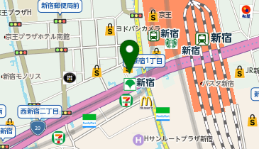 新宿駅前メンタルクリニックの地図画像