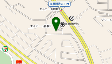 つるまき八木クリニックの地図画像