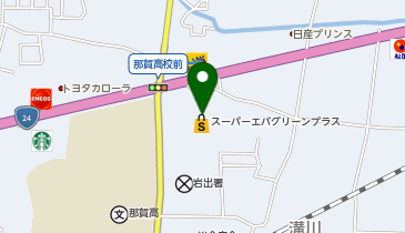 かわしま医院の地図画像