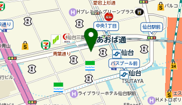 ブランクリニック 仙台院の地図画像