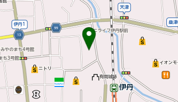 安井外科形成外科皮膚科の地図画像