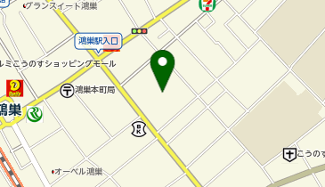 鴻巣メンタルクリニックの地図画像