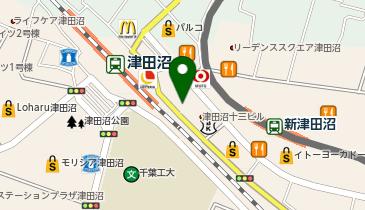 津田沼駅前クリニックの地図画像