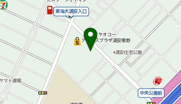 浦安こども診療所の地図画像