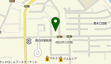 駅前ファミリアクリニック西白井の地図画像