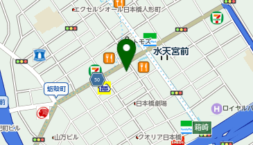 水天宮前いきいきクリニック内科・呼吸器内科の地図画像