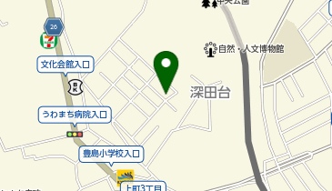 上町在宅クリニックの地図画像