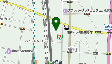 アイケアクリニック福島院の地図画像