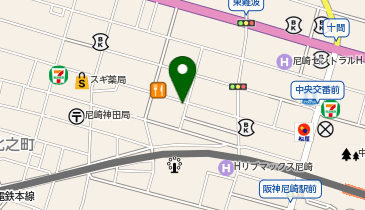 あまがさき森内科・内視鏡クリニックの地図画像