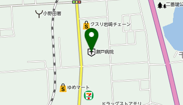 瀬戸整形外科クリニックの地図画像