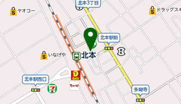 矢澤クリニック北本の地図画像