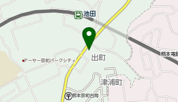 出町内科の地図画像