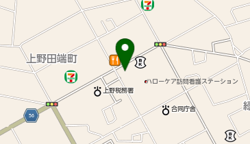 佐々木内科の地図画像