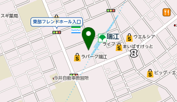 タムス耳鼻科クリニック瑞江駅前の地図画像