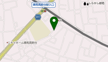 富士見台診療所の地図画像