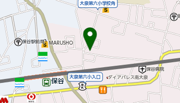 金子保谷内科クリニックの地図画像