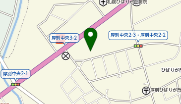 札幌ひばりが丘メンタルクリニックの地図画像