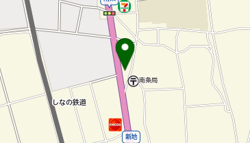 こうだ内科の地図画像