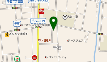 千石はやし内科クリニックの地図画像