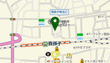 いちかわ皮フ科の地図画像