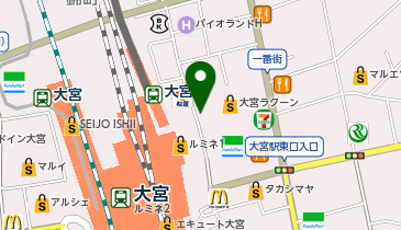 AGAヘアクリニック 大宮院の地図画像