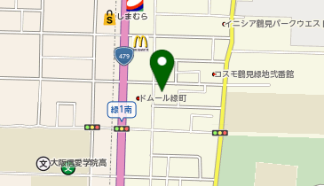 大阪鶴見ひなた内科・在宅クリニックの地図画像