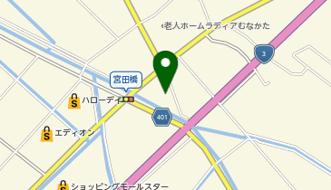 まつばら整形外科の地図画像