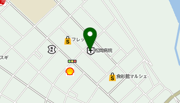松岡医院の地図画像