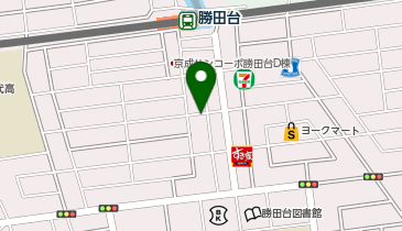 かがやきクリニック千葉の地図画像