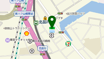 品川メディカルクリニックの地図画像