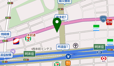クリスタル本町クリニックの地図画像
