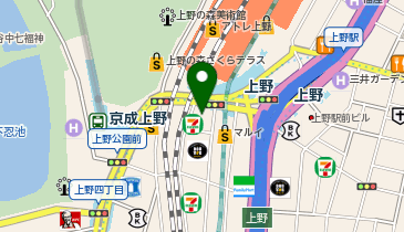 フレイアクリニック上野院の地図画像