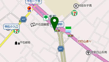 千石耳鼻咽喉科・アレルギー科の地図画像