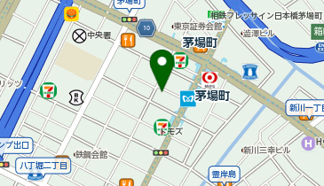 茅場町ウィズクリニックの地図画像