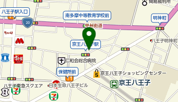 やまざき内科糖尿病クリニックの地図画像