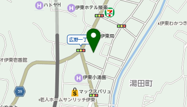 松尾耳鼻咽喉科の地図画像