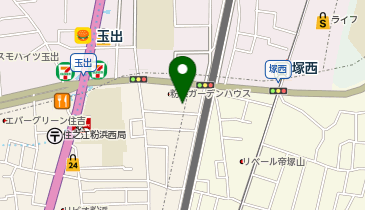 てづか内科クリニックの地図画像